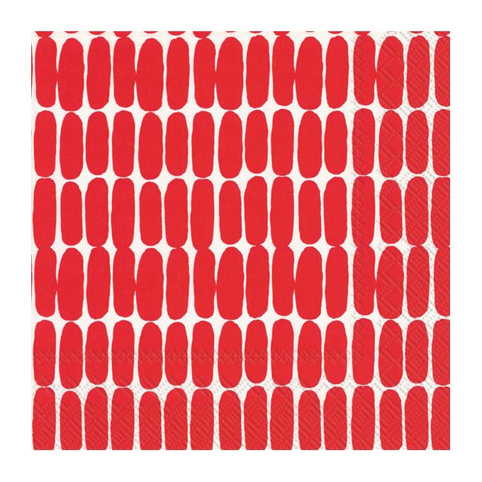 Alku lautasliina 33x33 cm 20-pack, Punainen Marimekko