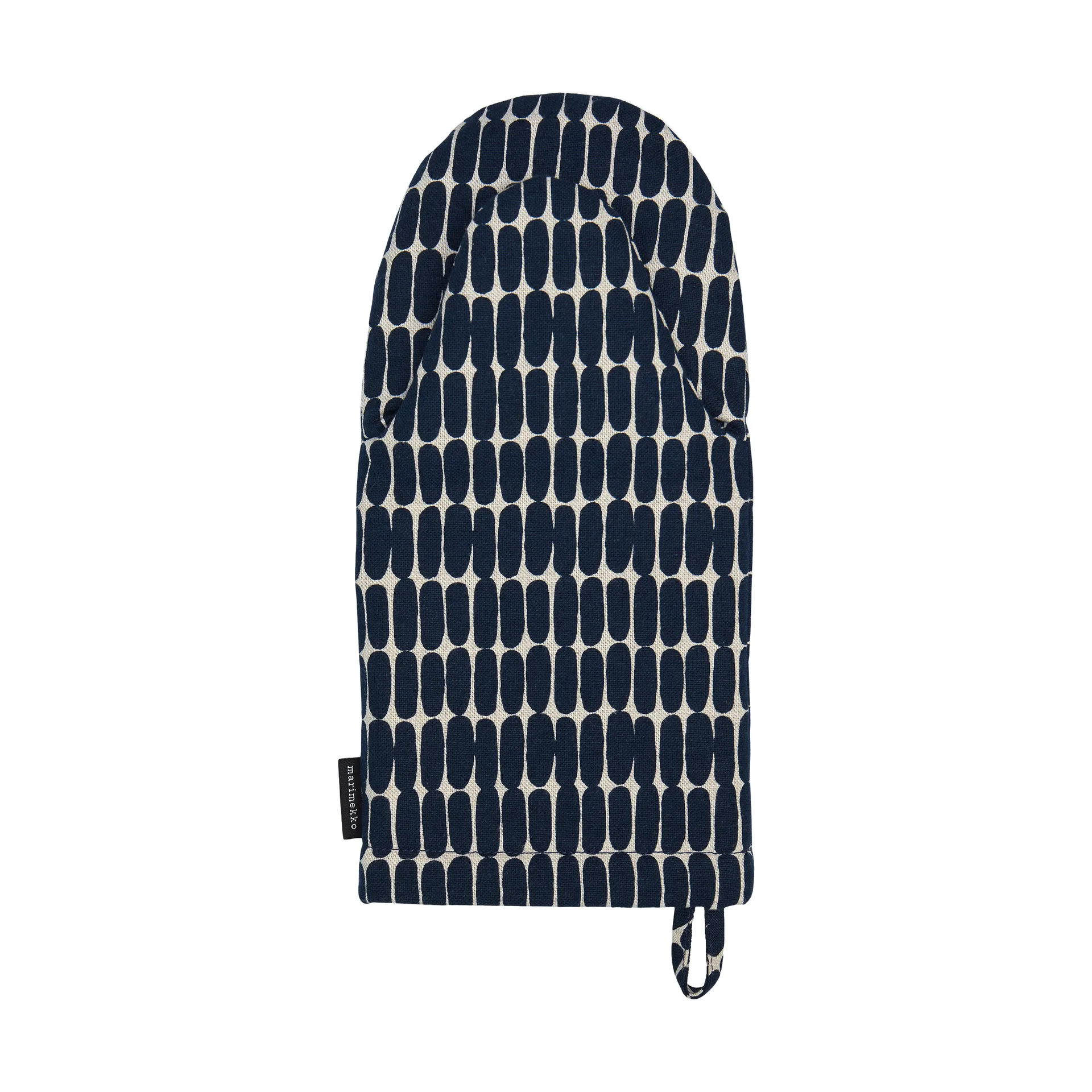 Alku patakinnas, Cotton-dark blue Marimekko