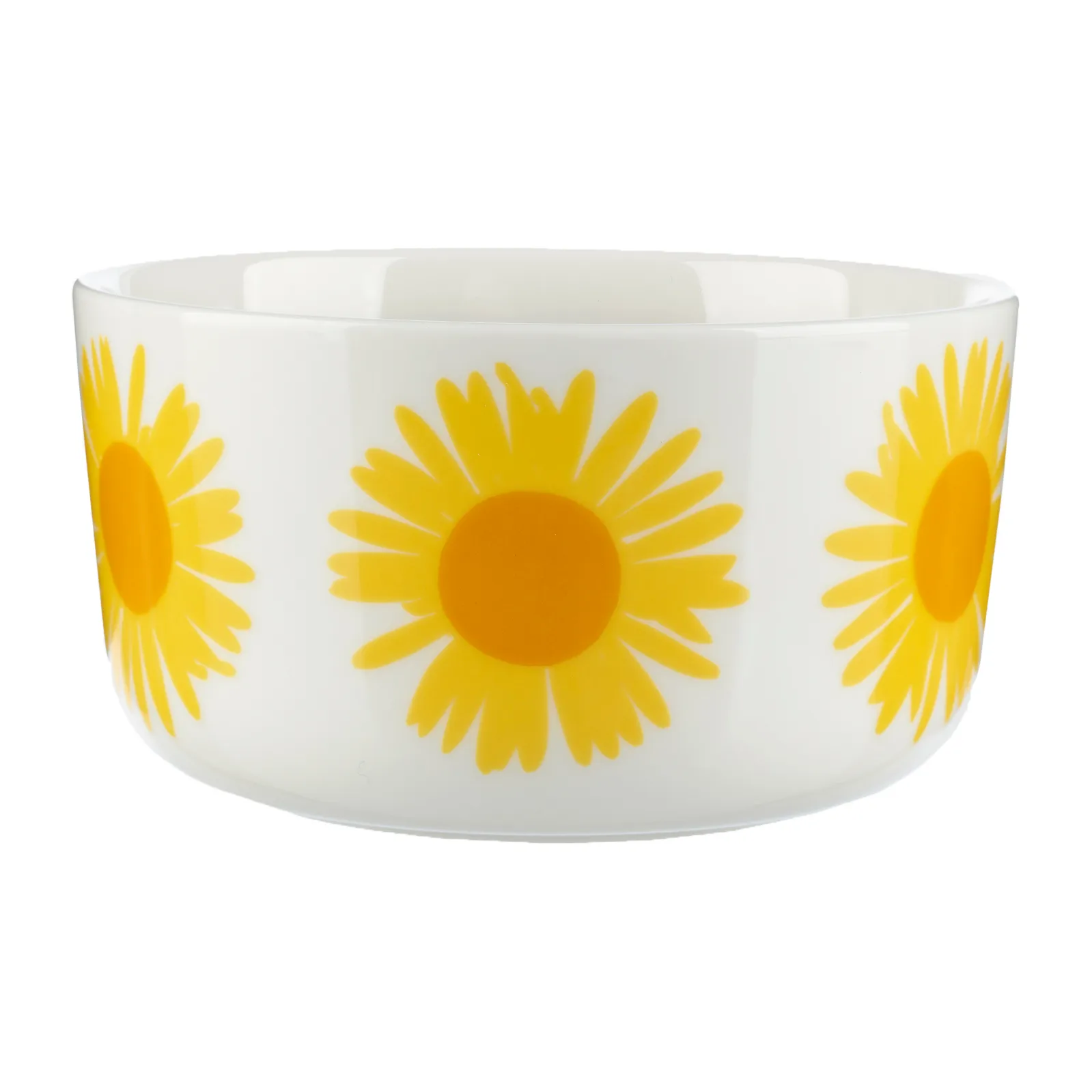 Auringonkukka kulho 5 dl, Keltainen-valkoinen Marimekko