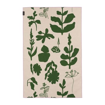 Elokuun Varjot -keittiöpyyhe 47x70 cm - Vihreä-beige - Marimekko