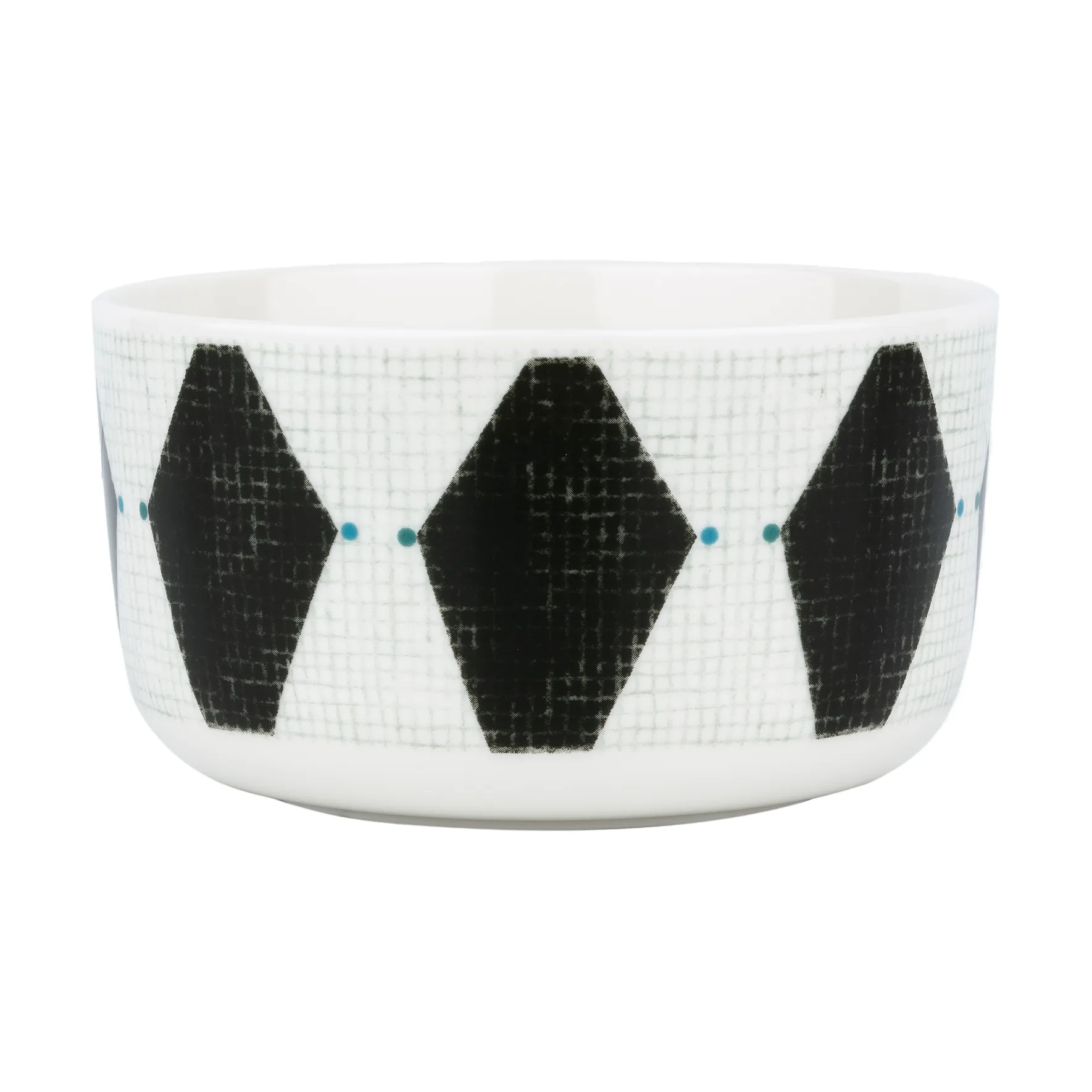 Espinela kulho 5 dl, White-coal-sage-petrol blue Marimekko