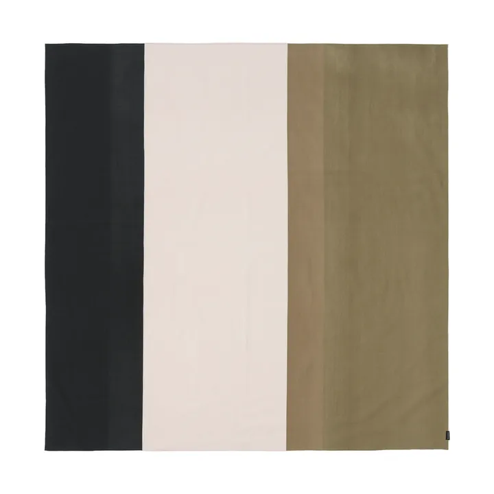 Hennika pöytäliina 140×140 cm - Pink-charcoal-sand - Marimekko