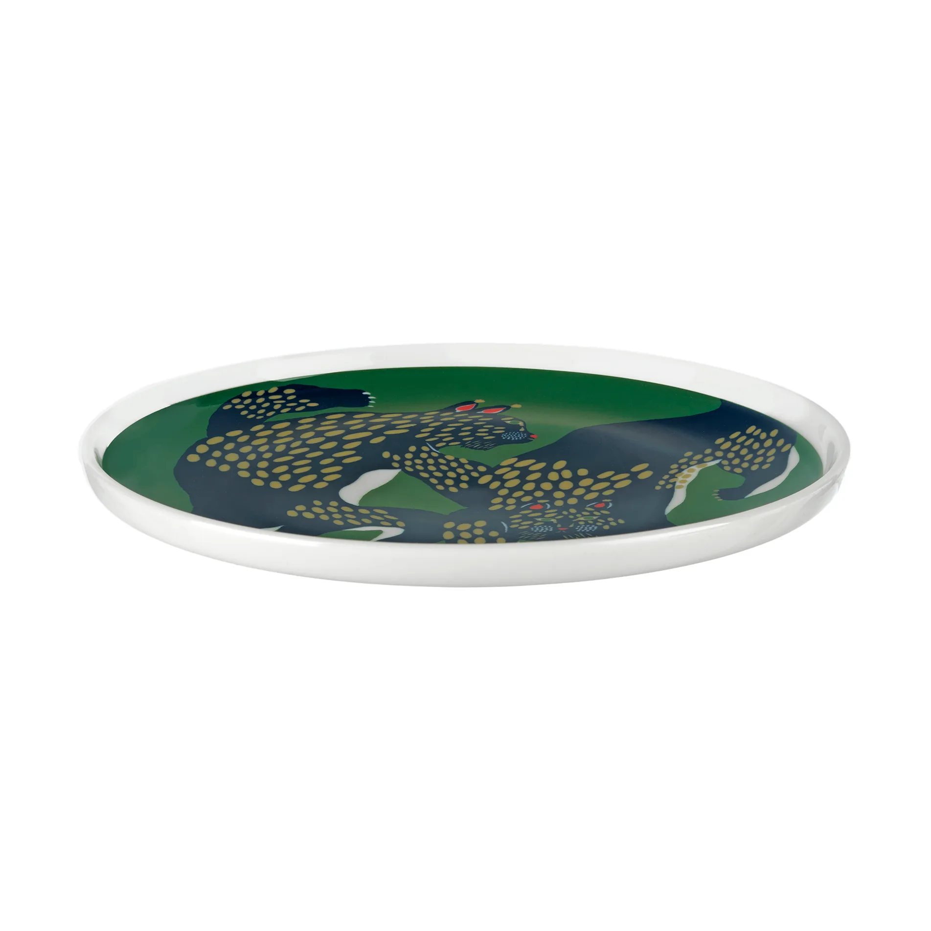 Ilves lautanen Ø20 cm, White-green-dark blue Marimekko