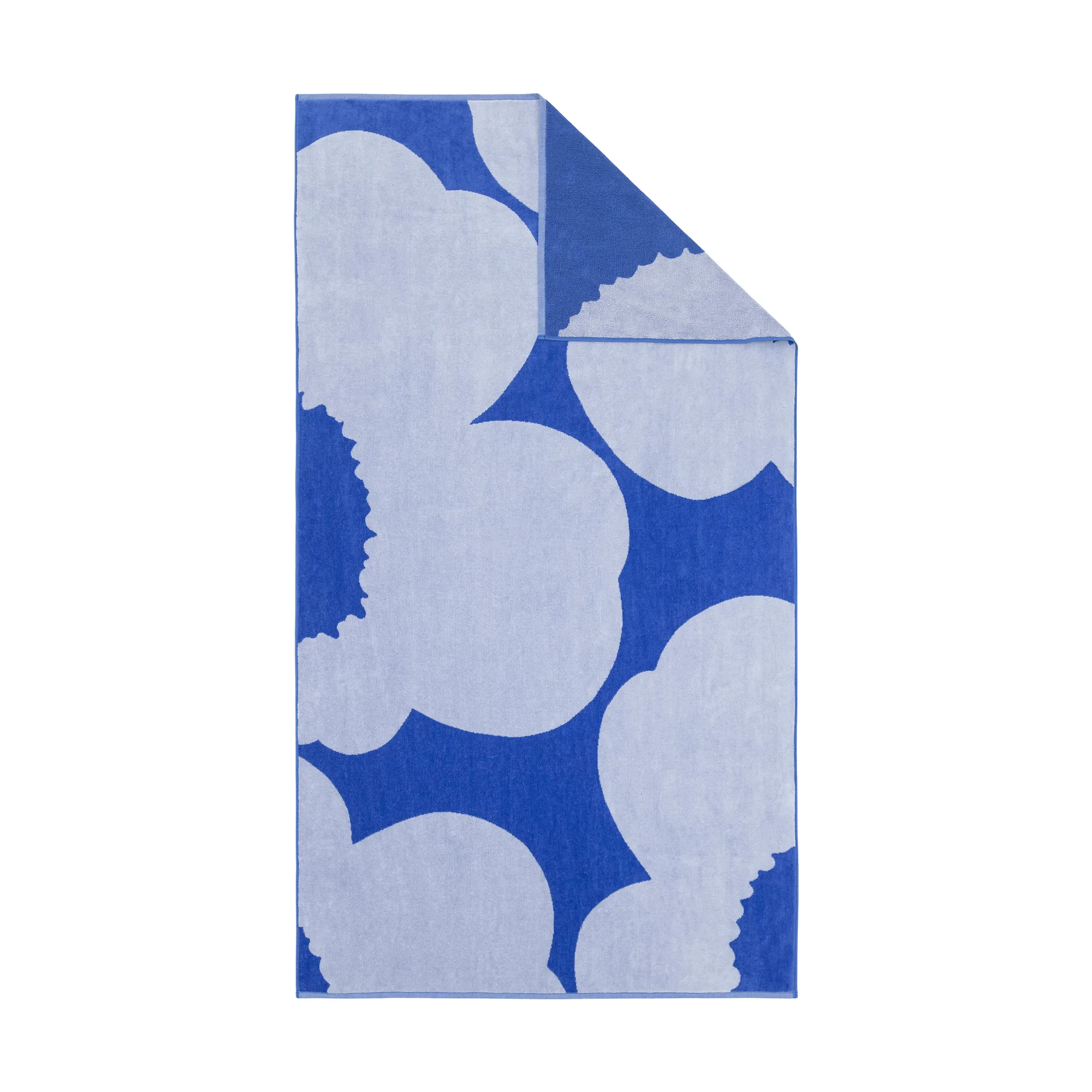 Iso Unikko kylpypyyhe, Blue-blue lila, 100x180 cm Marimekko