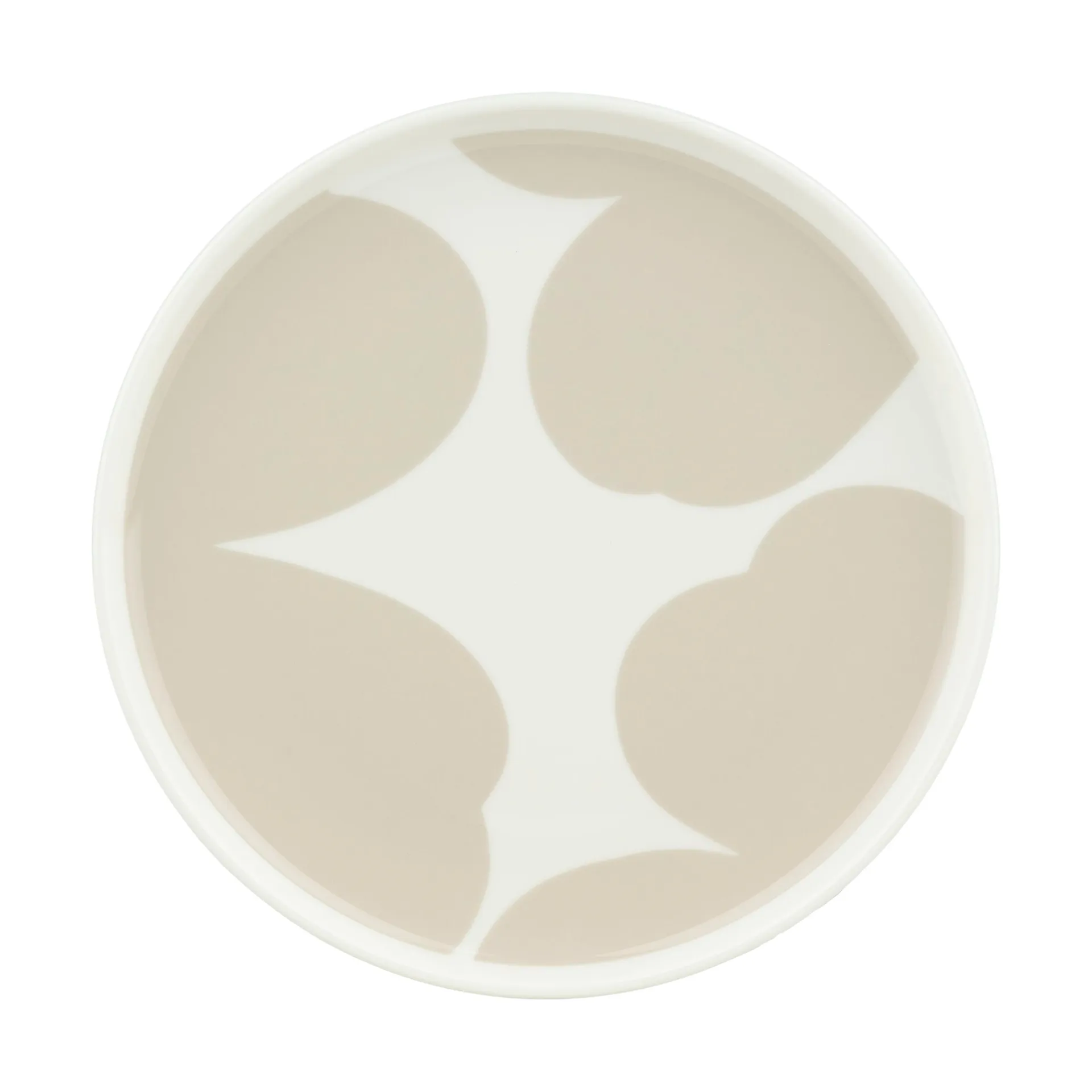 Iso Unikko lautanen Ø20 cm, Valkoinen straw Marimekko