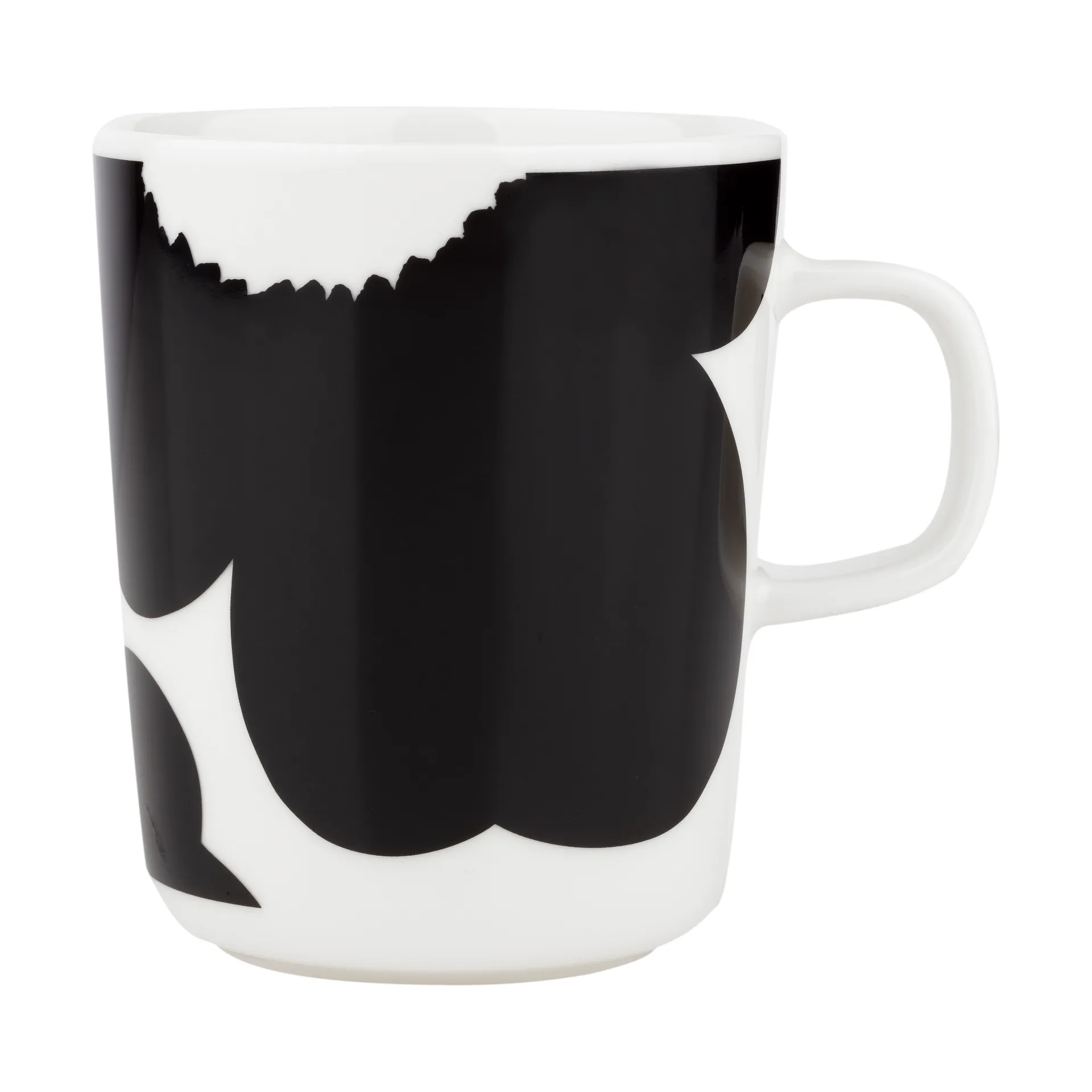 Iso Unikko muki 25 cl, White-black Marimekko