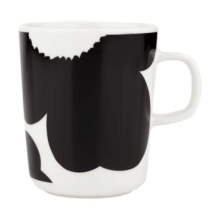 Iso Unikko muki 25 cl, White-black Marimekko