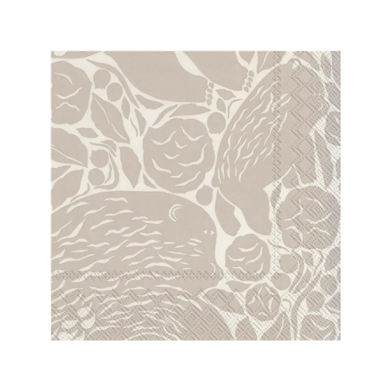 Karhuemo lautasliina 20-pack, Cream Marimekko
