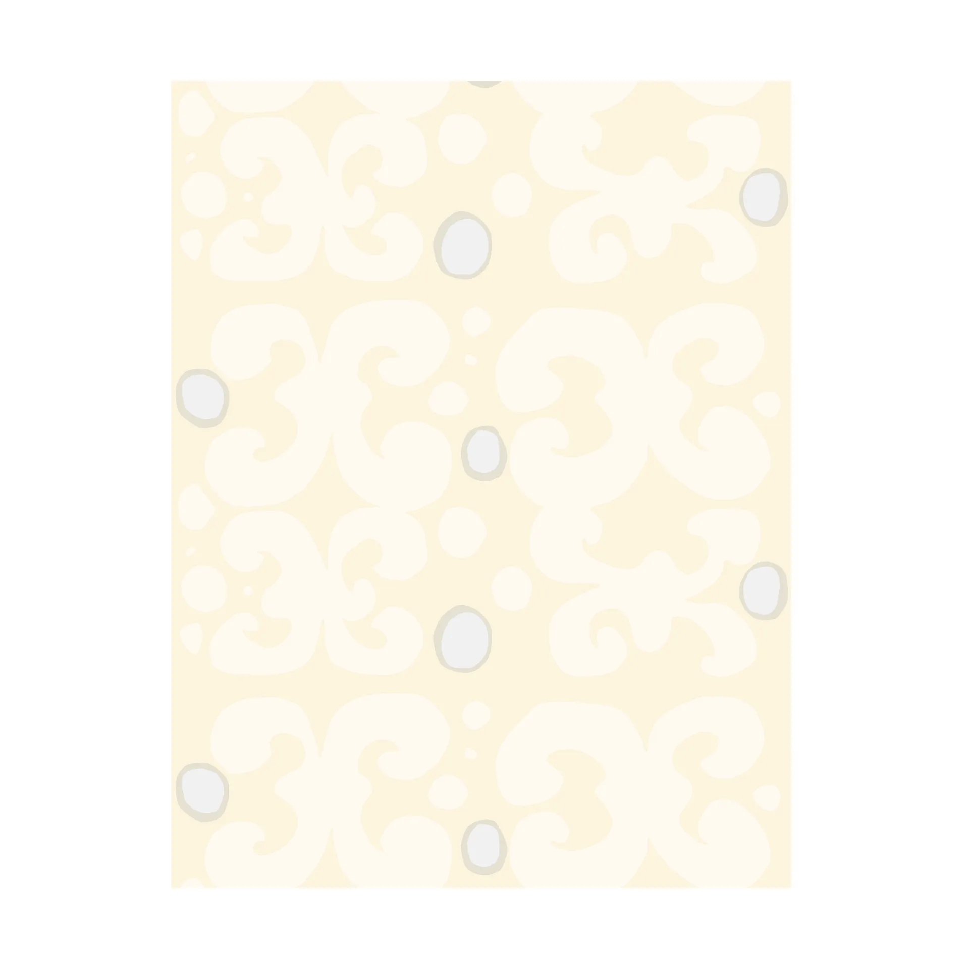 Keidas kangas, Chalk-natural white-silver grey-sateen Marimekko