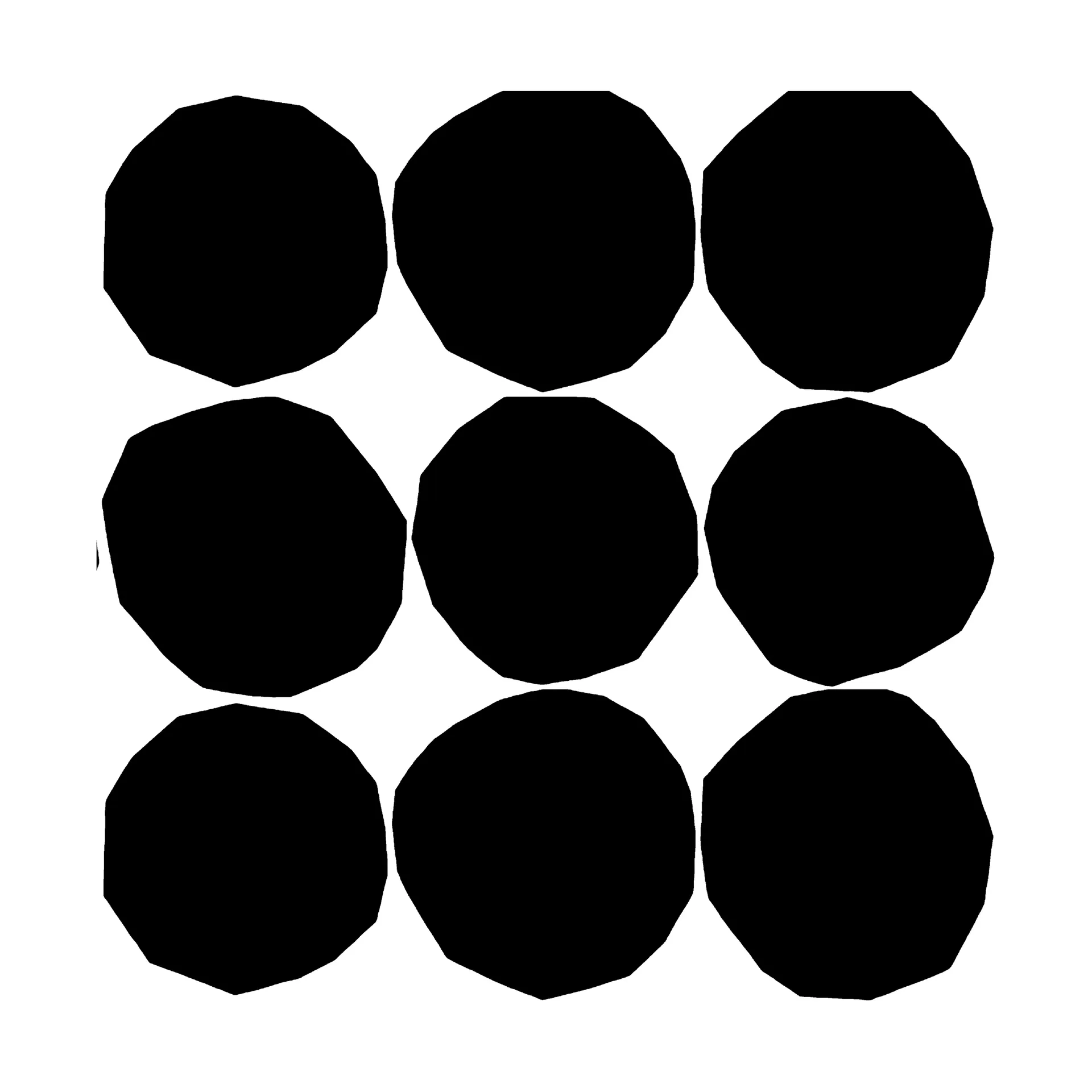 Kivet servietti 33x33 cm 20-pakkaus, Black-White Marimekko