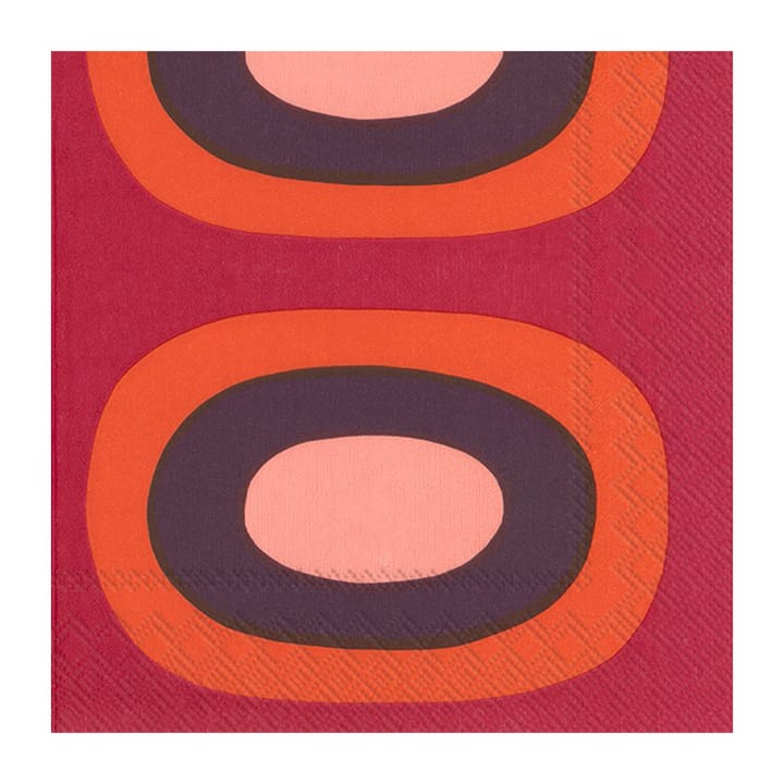 Melooni lautasliina 33 x 33 cm 20-pakkaus, Red Marimekko
