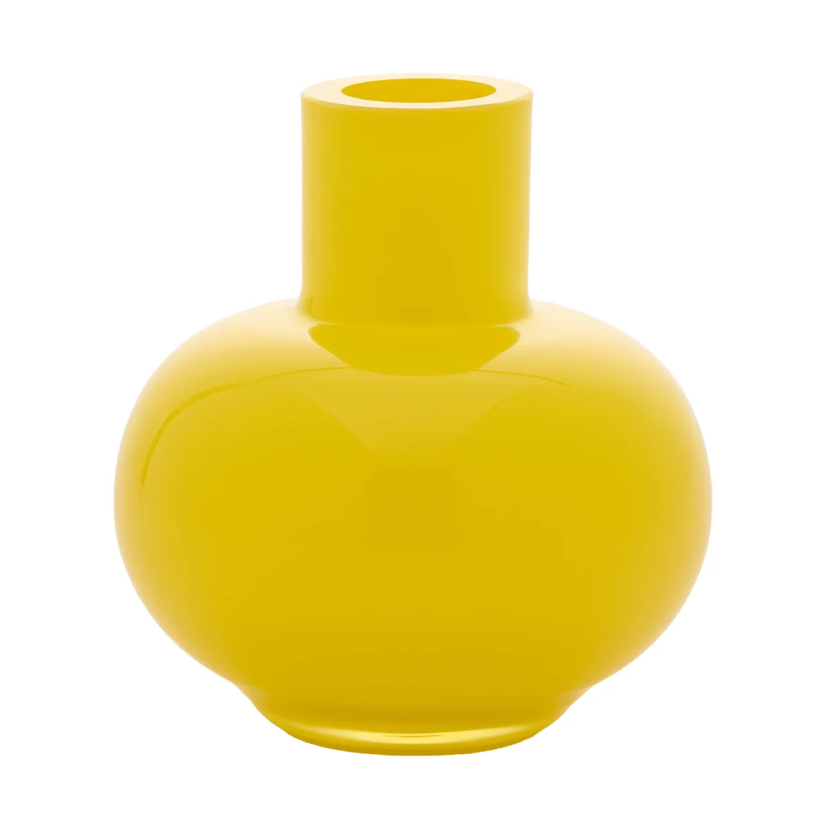 Mini maljakko 6 cm, Keltainen Marimekko
