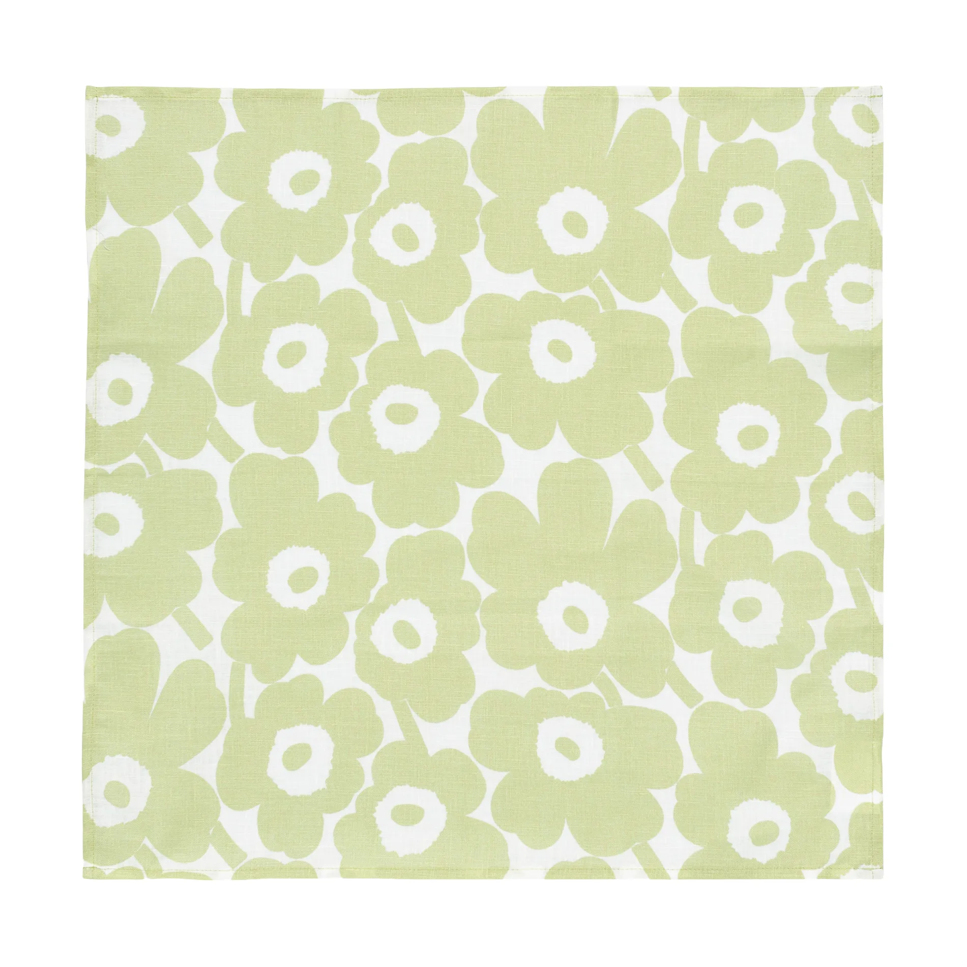 Mini Unikko kangasservietti 43×43 cm, Pearl white Marimekko