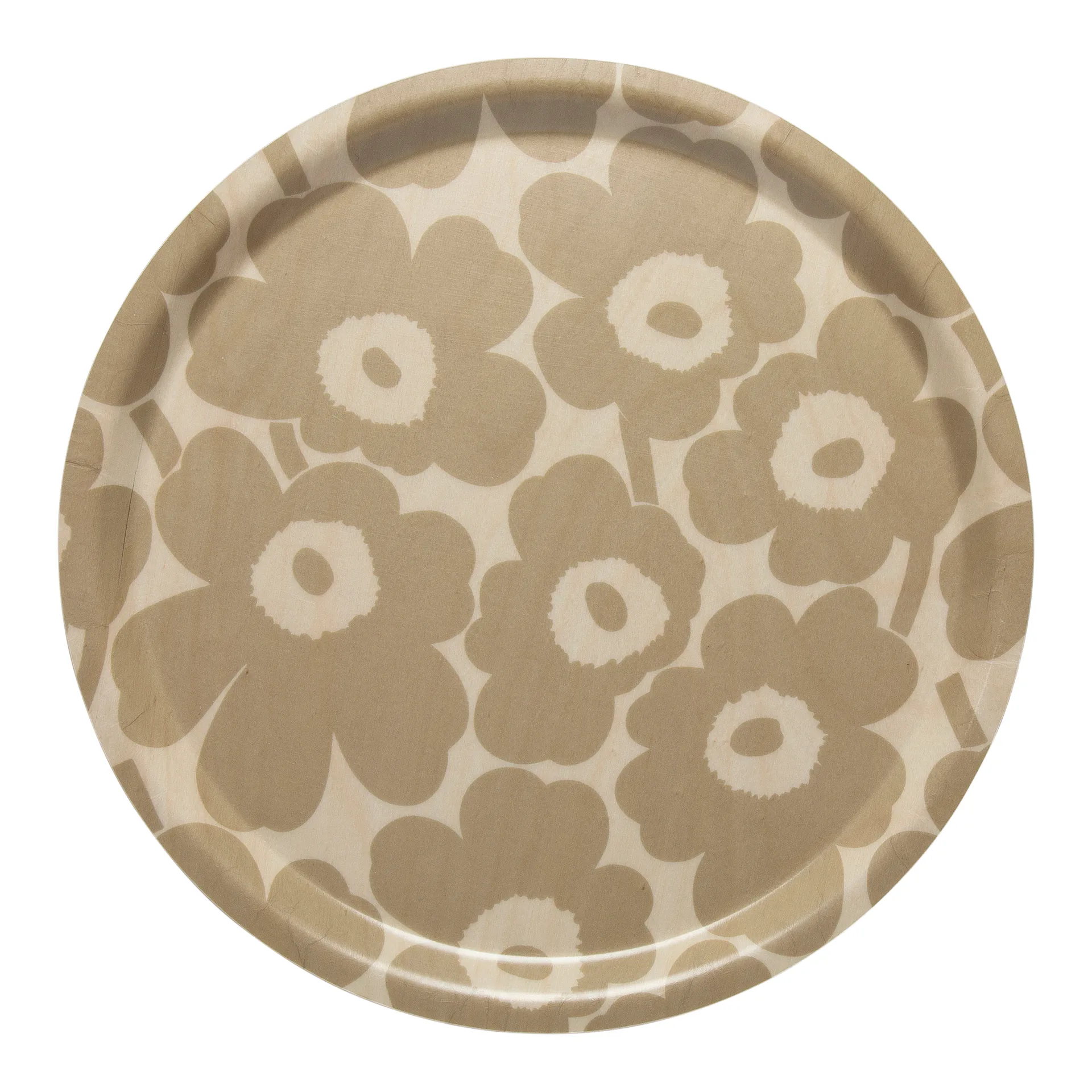 Mini Unikko tray, Vaaleanruskea-beige Marimekko