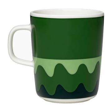 MM Co-Created -muki 25 cl - Valkoinen-Vihreä-Musta - Marimekko