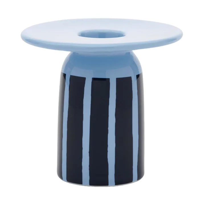 Piccolo-kynttilänjalka - Light blue-petroli, 8 cm - Marimekko