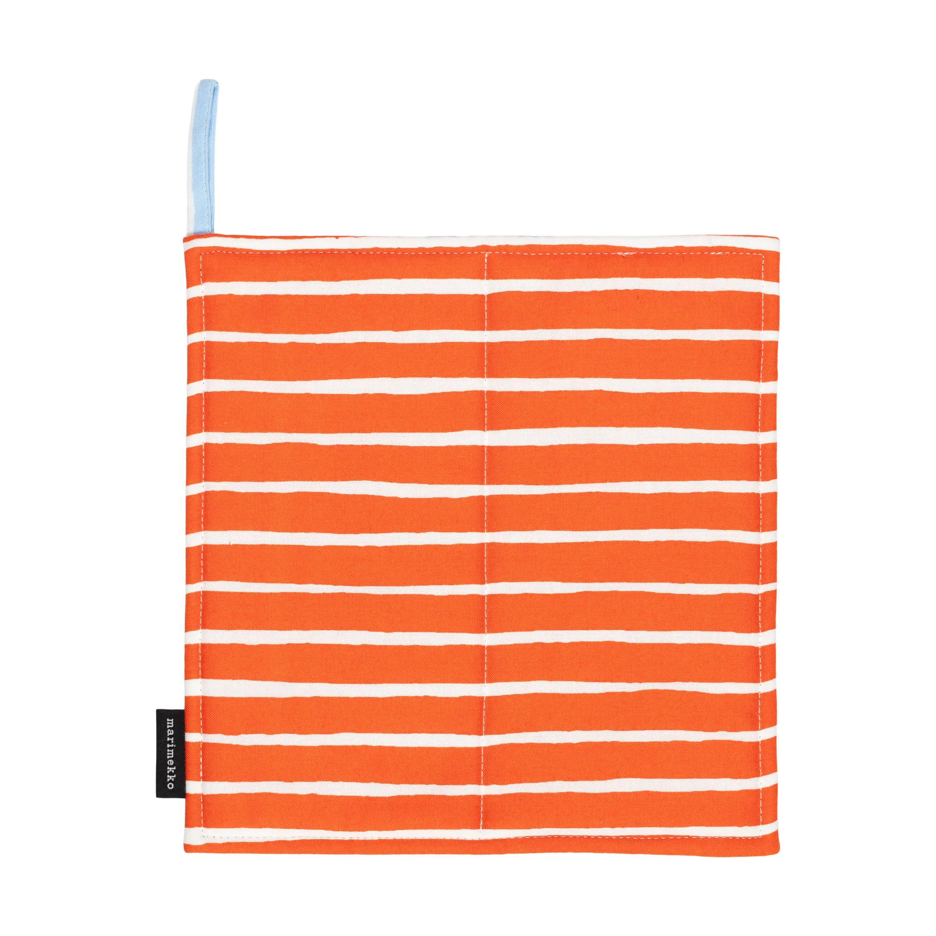 Piccolo patalappu 21,5x21,5 cm, White-tomato red-light blue Marimekko
