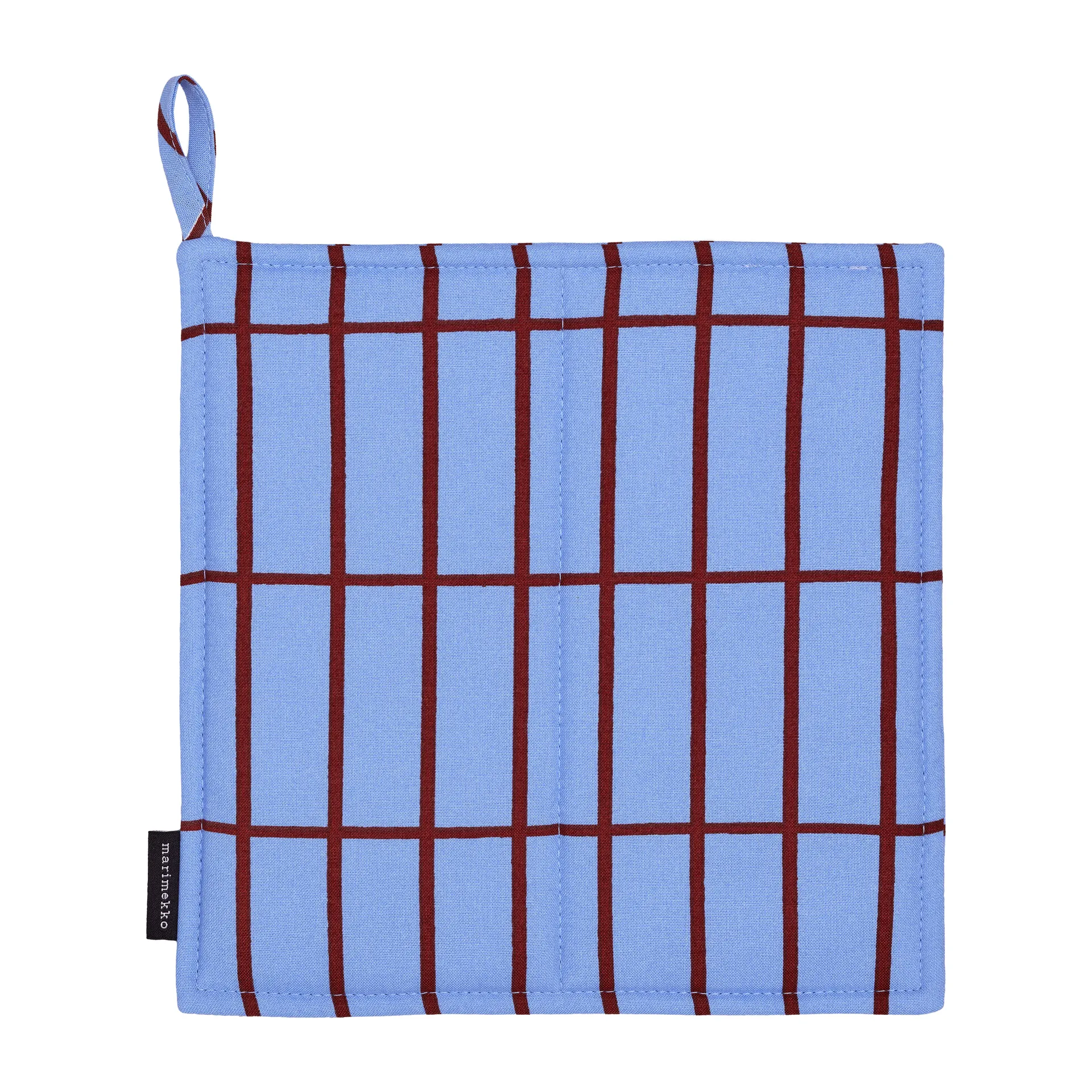 Pieni Tiiliskivi -patalappu, Sininen-ruskea Marimekko