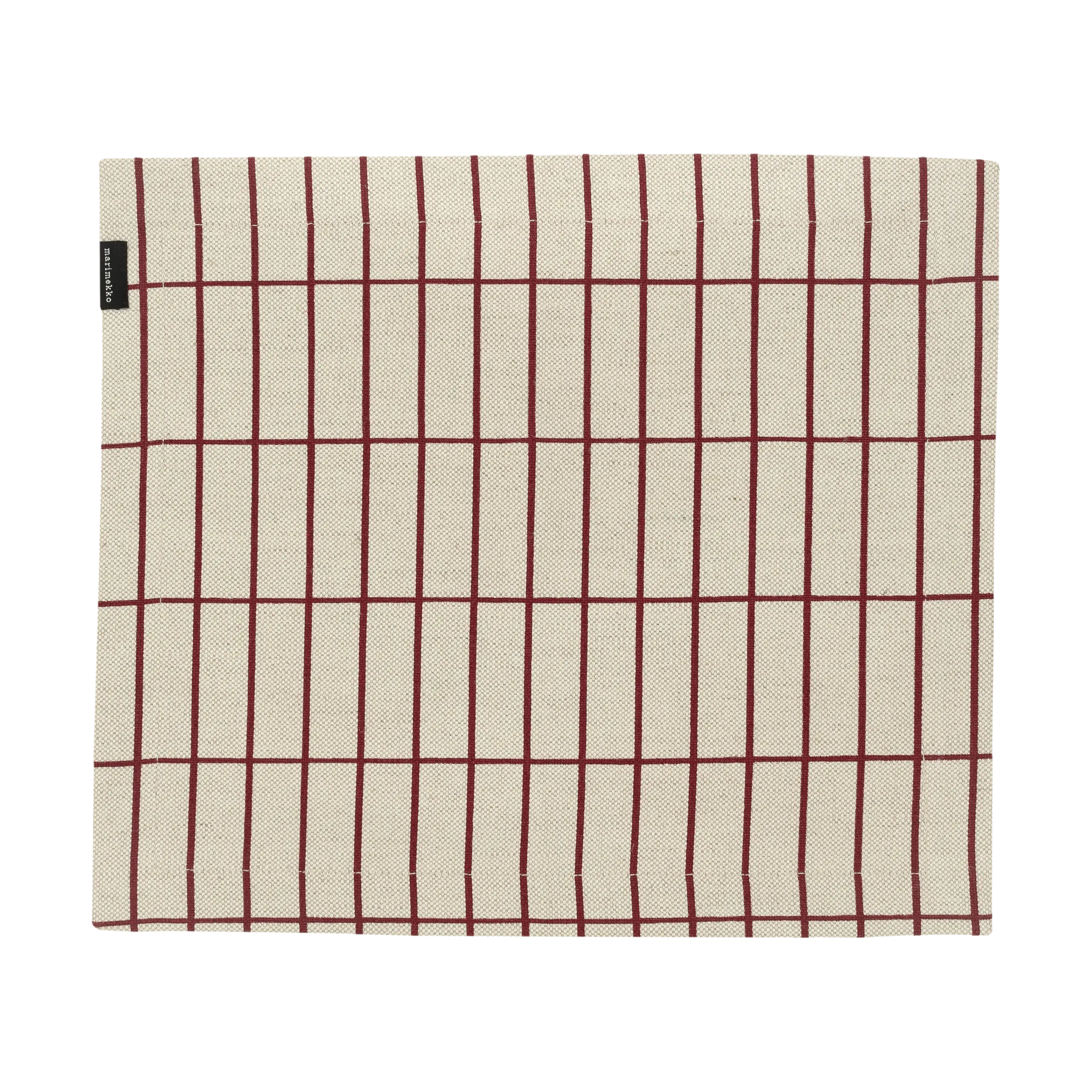 Pieni Tiiliskivi pöytätabletti 35x40 cm, Linen-d. red Marimekko