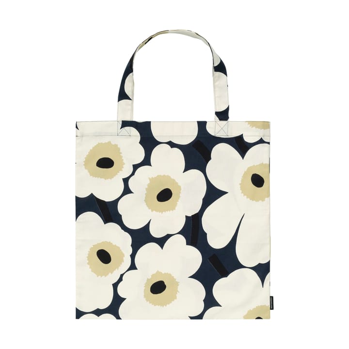 Pieni Unikko laukku 44x43 cm - Midnight blue-Cream-Hay - Marimekko
