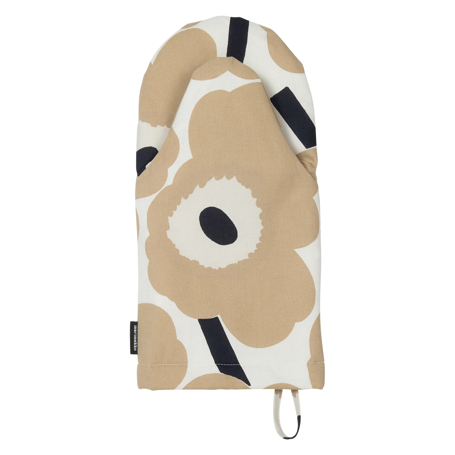 Pieni Unikko patakinnas, Off white-beige-tummansininen Marimekko
