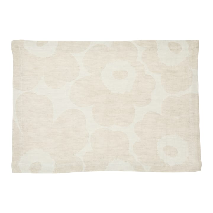 Pieni Unikko pöytätabletti pellava, Beige-valkoinen-musta Marimekko