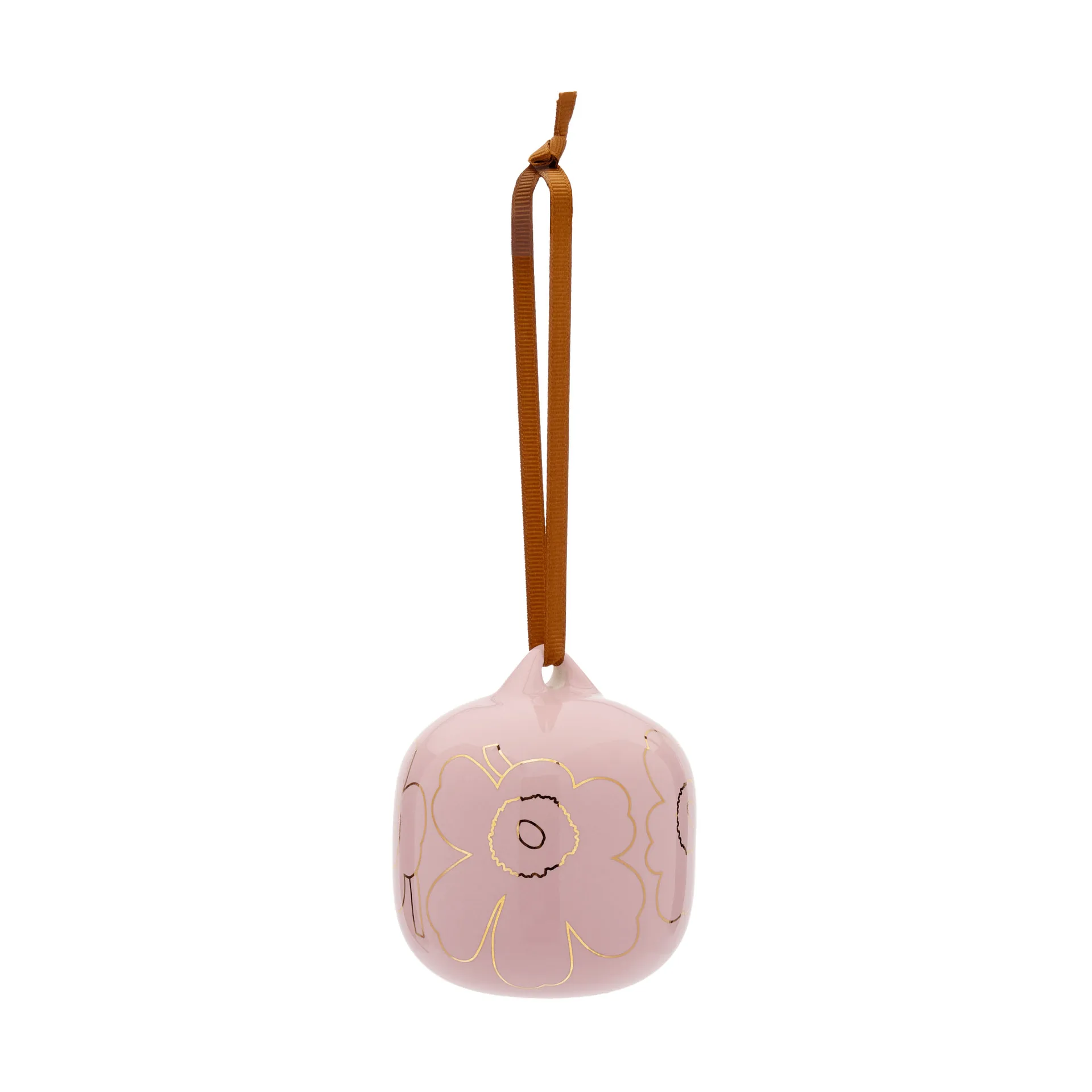Piirto Unikko koristeornamentti, Pink-gold Marimekko