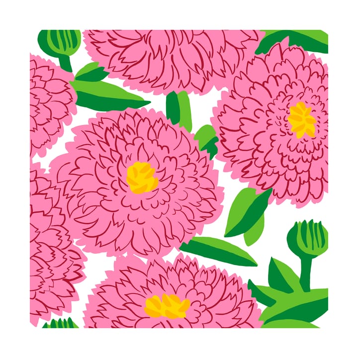 Primavera servetti 33 x 33 cm 20-pakkaus - Pinkki - Marimekko