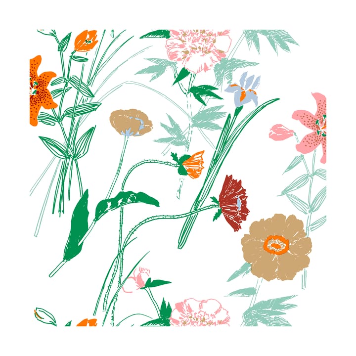 Puutarhakutsut lautasliina 33x33 cm 20-pack - Valkoinen - Marimekko