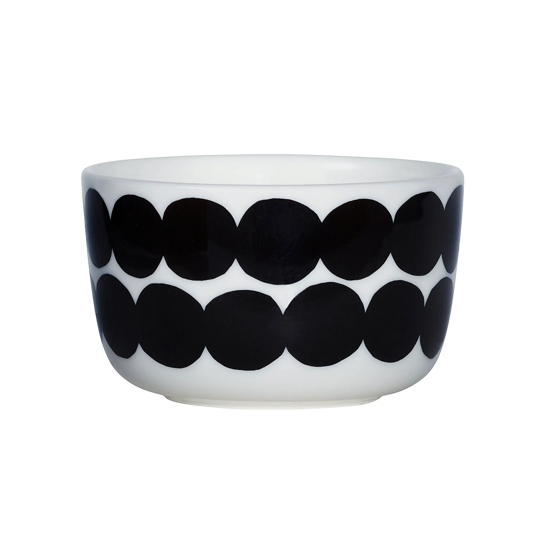 Räsymatto kulho 2,5 dl, Musta-valkoinen Marimekko