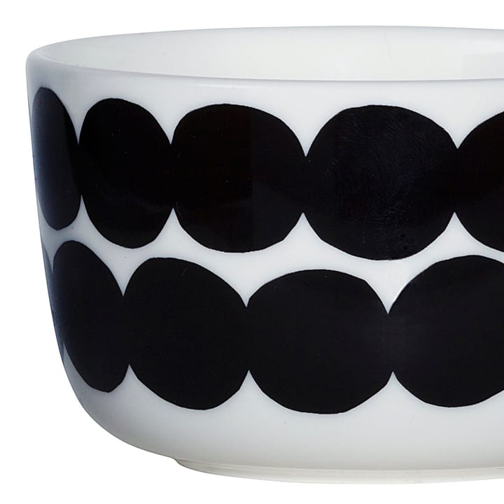 Räsymatto kulho 2,5 dl, Musta-valkoinen Marimekko