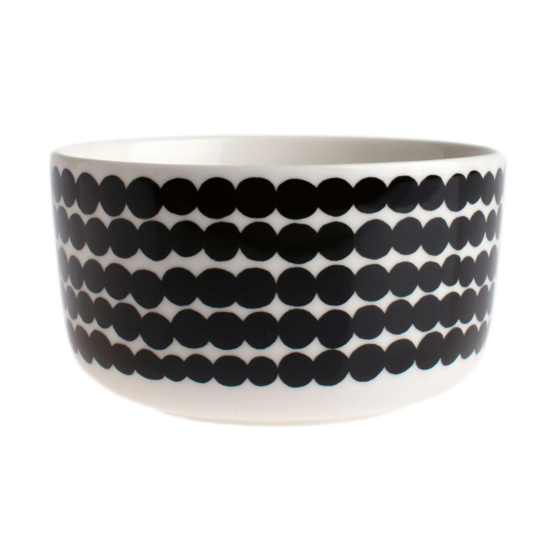 Räsymatto kulho 5 dl, musta Marimekko