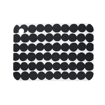 Räsymatto leikkuulauta - musta-valkoinen - Marimekko