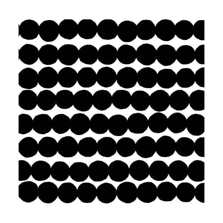 Räsymatto servietti 33x33 cm 20-pakkaus - Black-White - Marimekko