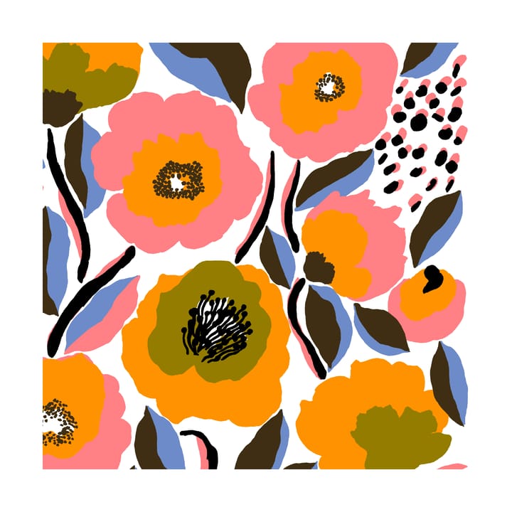 Rosarium servietti 33x33 cm 20-pakkaus - Valkoinen - Marimekko