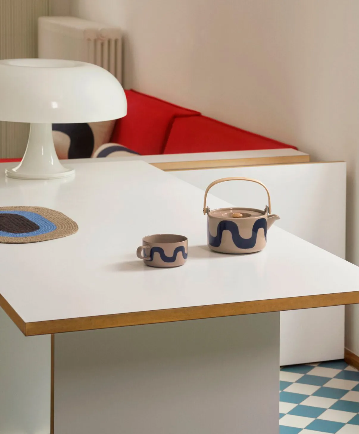 Seireeni teekannu 7 dl, Terra-tummansininen Marimekko