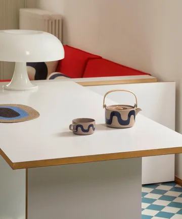 Seireeni teekuppi 25 cl - Terra-tummansininen - Marimekko
