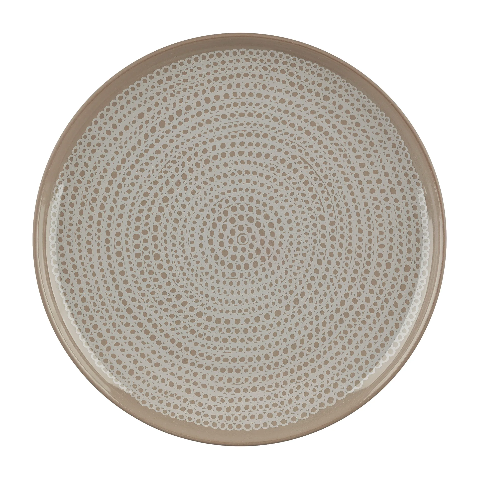 Siirtolapuutarha lautanen Ø 25 cm, Terra-white Marimekko