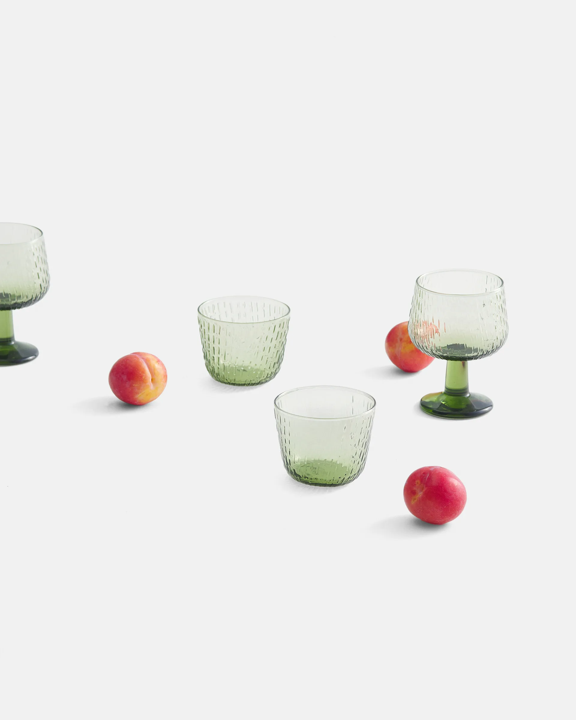 Syksy juomalasi 2 dl 2-pakkaus, Olive Marimekko