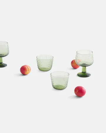 Syksy juomalasi 2 dl 2-pakkaus - Olive - Marimekko