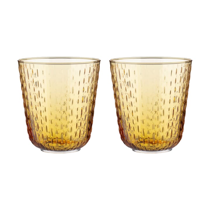 Syksy tumbler lasi 36 cl 2-pack - Beige - Marimekko