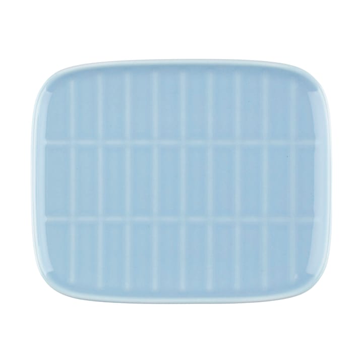Tiiliskivi lautanen 12 x 15 cm - Light blue - Marimekko