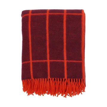 Tiiliskivi viltti - Plum-oranssinpunainen - Marimekko