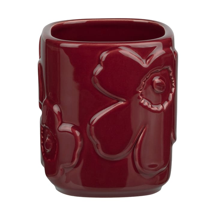 Unikko hammasharjateline - Burgundy - Marimekko