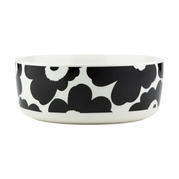 Unikko kulho 1,5 l - Black-White - Marimekko