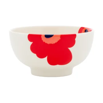 Unikko kulho 3 dl - White-red-blue - Marimekko