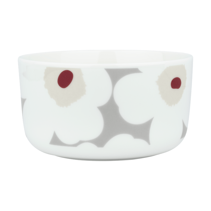 Unikko kulho 5 dl, White-l. grey-red-yellow Marimekko