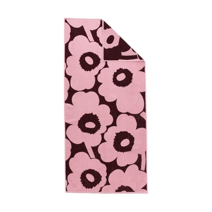 Unikko kylpypyyhe 70 x 150 cm - Plum-pink - Marimekko