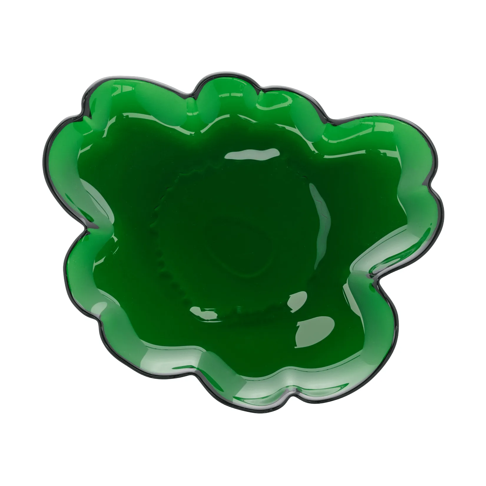 Unikko lasilautanen 20 cm, Vihreä Marimekko
