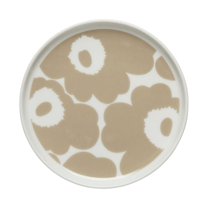 Unikko lautanen Ø13.5 cm, Valkoinen-beige Marimekko